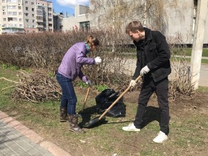 Экологический субботник-«Сбережем природу для будущего поколения»