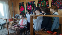 Мастер-класс «Ковроткачество»