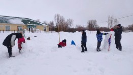 Конкурсная программа «Снежные фигурки»