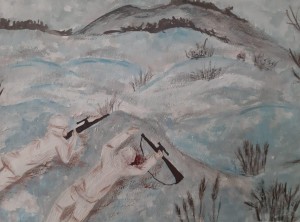 Выставка «Война–через сердца новых поколений»