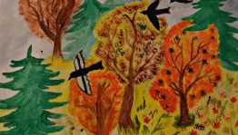 Конкурс рисунков«Осенний лес!»