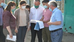 Амина Шафикова ознакомилась с ходом капитального ремонта II-Иткуловского Сельского дома культуры