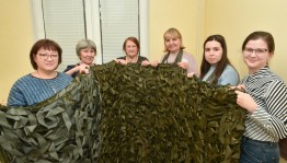 Мастер– класс «Маскировочные сети»