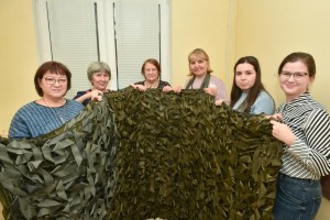 Мастер– класс «Маскировочные сети»