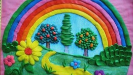 «Пластилиновый театр» аппликация пластилиновая