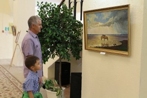 В Нефтекамской картинной галерее «Мирас» открылась выставка "Летнее лето"