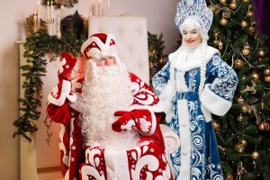 Акция «Поздравления Деда Мороза и Снегурочки»