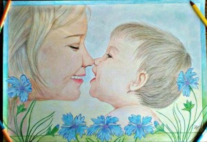 Конкурс рисунков «Вместе с мамой»