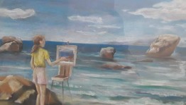 Мастер-класс по акриловой живописи