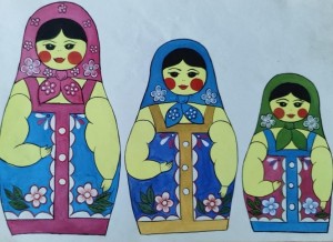 Мастер-класс «Семеновская матрешка»