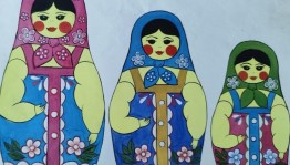 Мастер-класс «Семеновская матрешка»