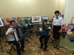 Творческая выставка работ художника народного театра «Хыял» Камалова Ильдара