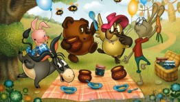 Конкурс рисунков «День рождения Винни–Пуха»