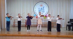 Отчетный концерт скрипичного отдела школы