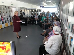 Литературная посиделка «Праздник мудрости,тепла и доброты»