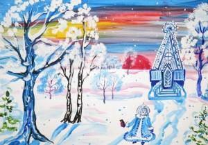 «Зимняя сказка» конкурс рисунков