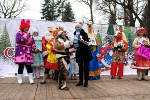 Парад в карнавальных костюмах