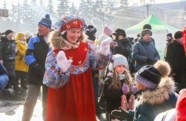 Уфа и Уфимский район отмечают Масленицу с размахом