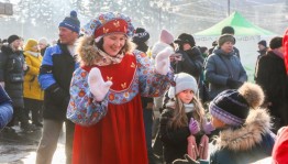 Уфа и Уфимский район отмечают Масленицу с размахом