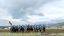 В Баймакском районе стартовал фестиваль лошадей башкирской породы “Башҡорт аты” (“Башкирская лошадь”)