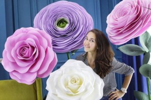 «Цветочки из изолона»–мастер-класс