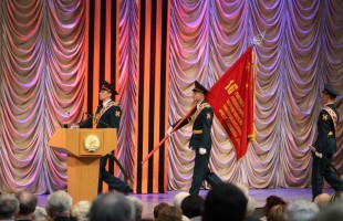 Глава республики Рустэм Хамитов поздравил ветеранов с Днём Победы