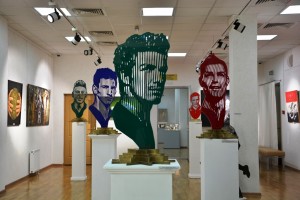 В Уфе торжественно стартовала Международная выставка «Мяч в искусстве»