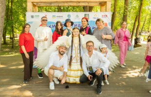 В Уфе прошёл детский фестиваль игр «СВОи дети»