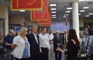 В Республиканском музее Боевой Славы состоялось торжественное открытие трёх тематических выставок