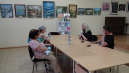 Состоялась встреча в литературном клубе «Километры мыслей»