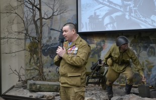 В Республиканском музее Боевой Славы состоялось мероприятие в преддверии Дня защитника Отечества