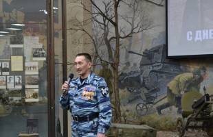 В Республиканском музее Боевой Славы состоялось мероприятие в преддверии Дня защитника Отечества