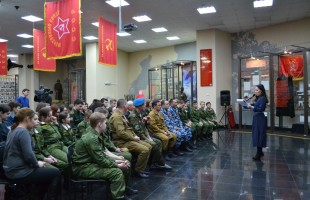 В Республиканском музее Боевой Славы состоялось мероприятие в преддверии Дня защитника Отечества