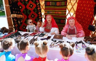 В Уфе прошёл детский фестиваль игр «СВОи дети»