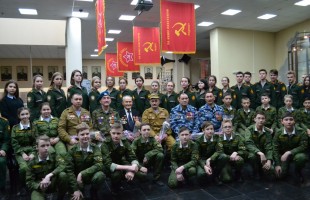 В Республиканском музее Боевой Славы состоялось мероприятие в преддверии Дня защитника Отечества