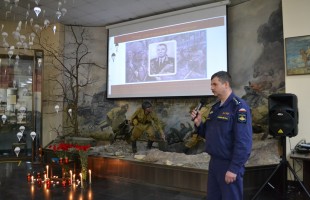 Впервые в Республиканском музее Боевой Славы прошло мероприятие, посвященное памяти воинов-десантников  6-ой парашютно-десантной роты 104 полка Псковской дивизии ВДВ