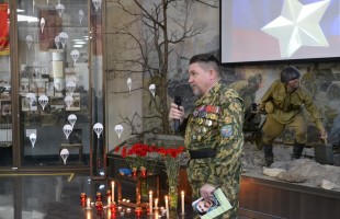 Впервые в Республиканском музее Боевой Славы прошло мероприятие, посвященное памяти воинов-десантников  6-ой парашютно-десантной роты 104 полка Псковской дивизии ВДВ