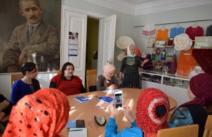 К 115-летию Хадии Давлетшиной в Мемориальном доме-музее М. Гафури открылась выставка мастериц