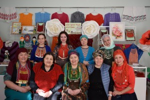 К 115-летию Хадии Давлетшиной в Мемориальном доме-музее М. Гафури открылась выставка мастериц