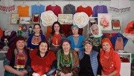 К 115-летию Хадии Давлетшиной в Мемориальном доме-музее М. Гафури открылась выставка мастериц