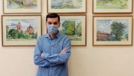 В Уфе состоялось открытие выставки Сергея Леконцева «Художник и Картины»