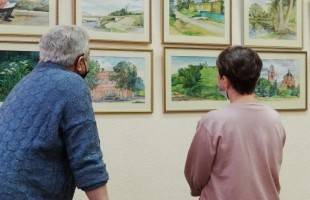 В Уфе состоялось открытие выставки Сергея Леконцева «Художник и Картины»
