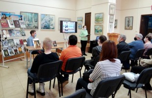 В Уфе состоялось открытие выставки Сергея Леконцева «Художник и Картины»