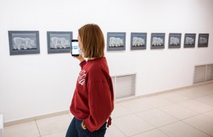 В галерее «Мирас» открылась выставка «Локомоция»