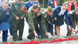 Митинг ко Дню победы, организованный Обществом чувашской культуры Республики Башкортостан