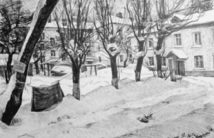 В Центральной городской библиотеке г. Уфы открывается выставка Сергея Мельника «Район»