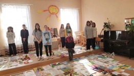 Просмотр работ художественного отделения за первое полугодие