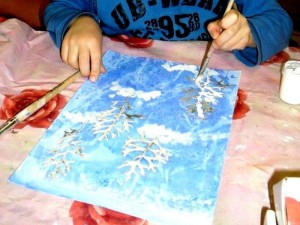 Конкурс рисунков«Зимние узоры»