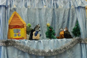 Представление театра кукол «Новогодняя сказка»