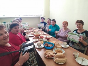 Посиделки ко Дню пожилых «Годы золотые»